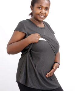 Bumpy maternity nursing top