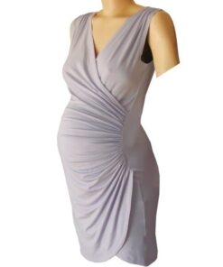 Wrap cotton dress