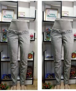 Khaki maternity pants