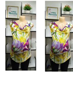 Sleeveless maternity top