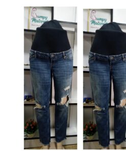 Rugged maternity jeans