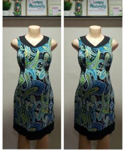 Floral casual maternity dress