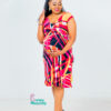 Floral maternity dress
